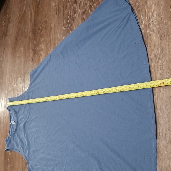 (S) RVCA Loose Fit Flowy Dress with Pockets Solid Color Vacation Beach Light - Picture 4 of 9